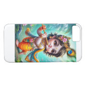 ロードクリシュナプリントI電話ケースカバー Case-Mate iPhoneケース (裏面(横))