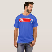 ロードクロスフィットトレーニングの日スポーツWOD vin Tシャツ (正面フル)