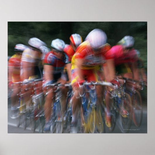 ロードサイクリングレース ポスター (正面)