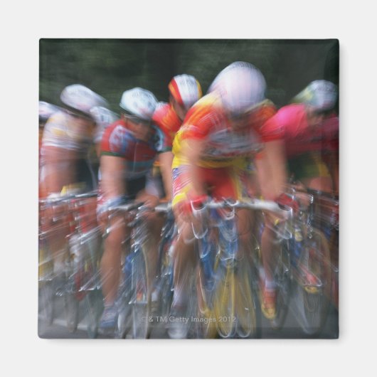 ロードサイクリングレース マグネット (正面)