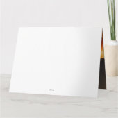 ロードシアン・リッジバックの子犬 オータム デライト パンプキン カード (裏面)