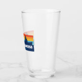 ロードシスノースカロライナ州カヌー湖 タンブラーグラス (左)