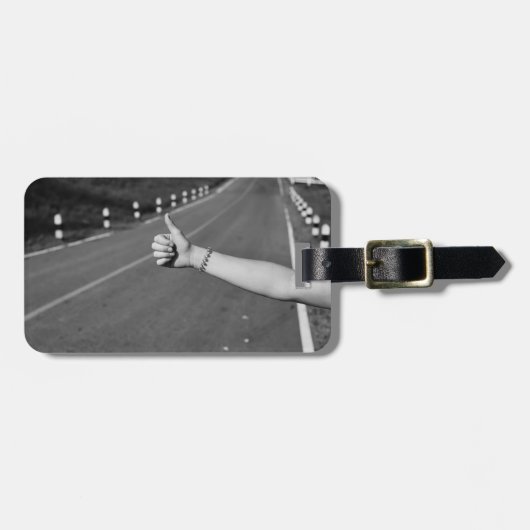 ロードジャックをヒット ラゲッジタグ (正面横)