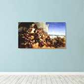 ロードスの防衛 キャンバスプリント (インサイチュ (ウッドフロア))