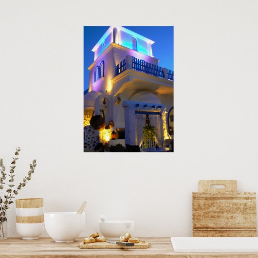 ロードスアイランドギリシャのポスター ポスター (キッチン)