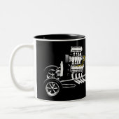 ロードスターのイメージのマグ ツートーンマグカップ (左)