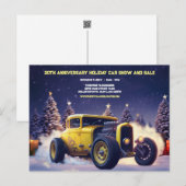 ロードスター改造オート・ホリデー・ギフト葉書 ポストカード (正面/裏面)