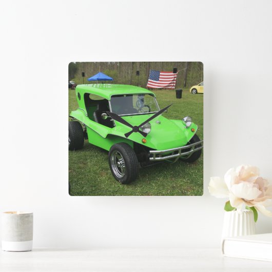 ロードスター スクエア壁時計 (ホーム)