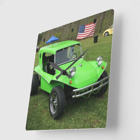 ロードスター スクエア壁時計 (傾斜)