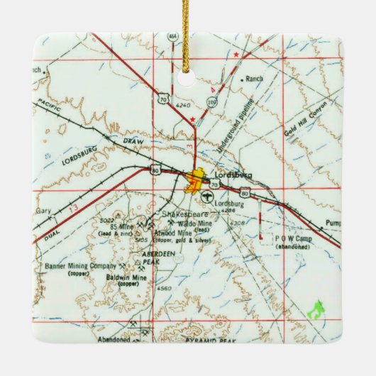 ロードスバーグNMヴィンテージトポ セラミックオーナメント (裏面)