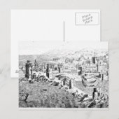 ロードス島の地図 ポストカード (正面/裏面)