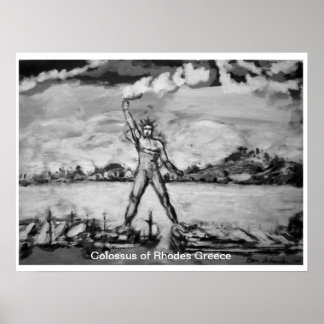ロードス・オブ・ギリシャby Ben Schneider ポスター