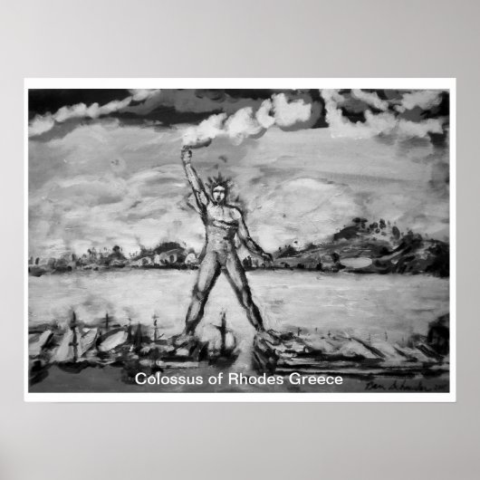 ロードス・オブ・ギリシャby Ben Schneider ポスター (正面)