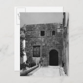 ロードス・リンドスの古い家 ポストカード (正面/裏面)