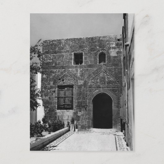 ロードス・リンドスの古い家 ポストカード (正面)