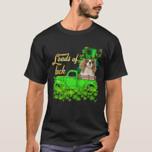 ロードズオブラックキャバリエキングチャールズスパニエル犬セントパット Tシャツ