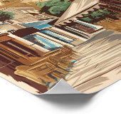 ロードセギリシャトルトラベルアートヴィンテージ ポスター (角)