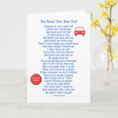 ロードテストに合格 – 新しいドライバー カード (黄色い花)