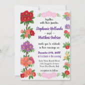 ロードデンドロン美しいエネル鮮やかギー・エッセンス・オブ・ラブ 招待状 (正面)