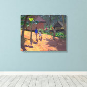 ロードトゥコバルムビーチケララ1996 キャンバスプリント (インサイチュ (ウッドフロア))