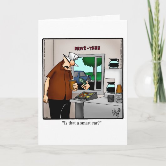 ロードトリップおもしろいボンボヤージュカード カード (正面)