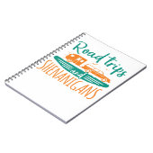 ロードトリップとシェナニガンファミリーバケーション ノートブック (左側)