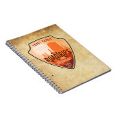 ロードトリップとシェナニガン砂漠トラベルジャーナル ノートブック (右側)