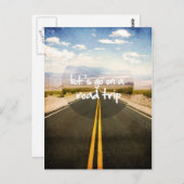 ロードトリップに行こう ポストカード (正面/裏面)