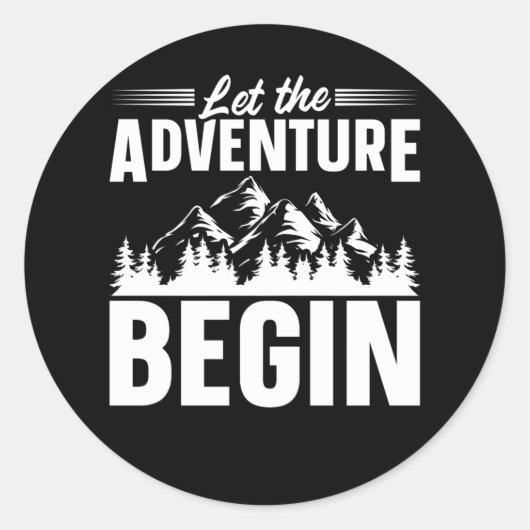 ロードトリップアドベンチャートラベラー ラウンドシール (正面)