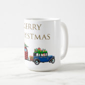 ロードトリップサンタ コーヒーマグカップ (正面右)