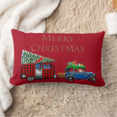 ロードトリップサンタ レッド ランバークッション (ブランケット)