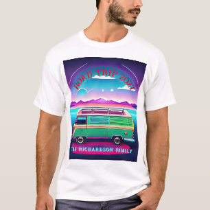 ロードトリップファミリーデザイン Tシャツ