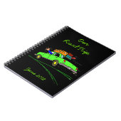 ロードトリッププランナージャーナルノートブック ノートブック (左側)