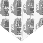 ロードトリップヴィンテージカー ショートテーブルランナー (コーナー)