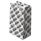 ロードトリップヴィンテージカー スモールペーパーバッグ (裏面アングル)