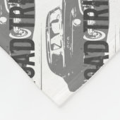 ロードトリップヴィンテージカー フリースブランケット (角)