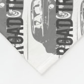 ロードトリップヴィンテージカー フリースブランケット (角)