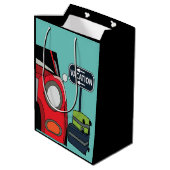 ロードトリップ休暇 ミディアムペーパーバッグ (裏面アングル)