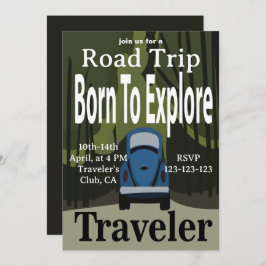 ロードトリップ生まれトラベルを探索するには 招待状