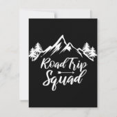 ロードトリップ トラベル エクスカーション 招待状 (正面)