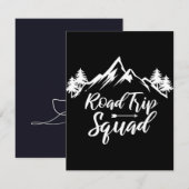 ロードトリップ トリップ エクスカーション 招待状 (正面/裏面)
