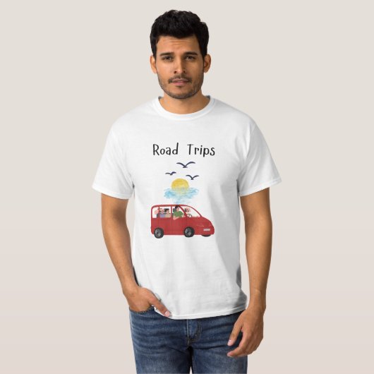 ロードトリップ Tシャツ (正面フル)