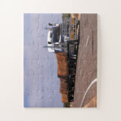 ロードトレイントラックAustralia Lasseter Highway ジグソーパズル (縦)