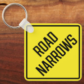 ロードナルズメタルスクエアキーチェーン キーホルダー (正面)