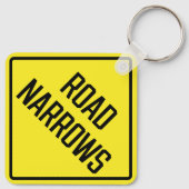 ロードナルズメタルスクエアキーチェーン キーホルダー (裏面)