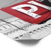 ロードハウスピザサイン ポスター (角)