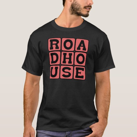 ロードハウス、カントリー・ロード・クラブ Tシャツ (正面)