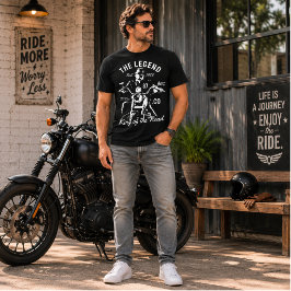 ロードバイクの伝説の王様 オートバイ  Tシャツ