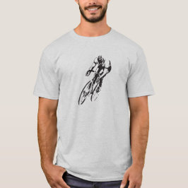 ロードバイクレーシングフロント Tシャツ