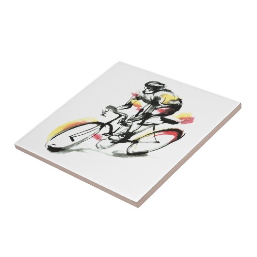 ロードバイク タイル (側面)